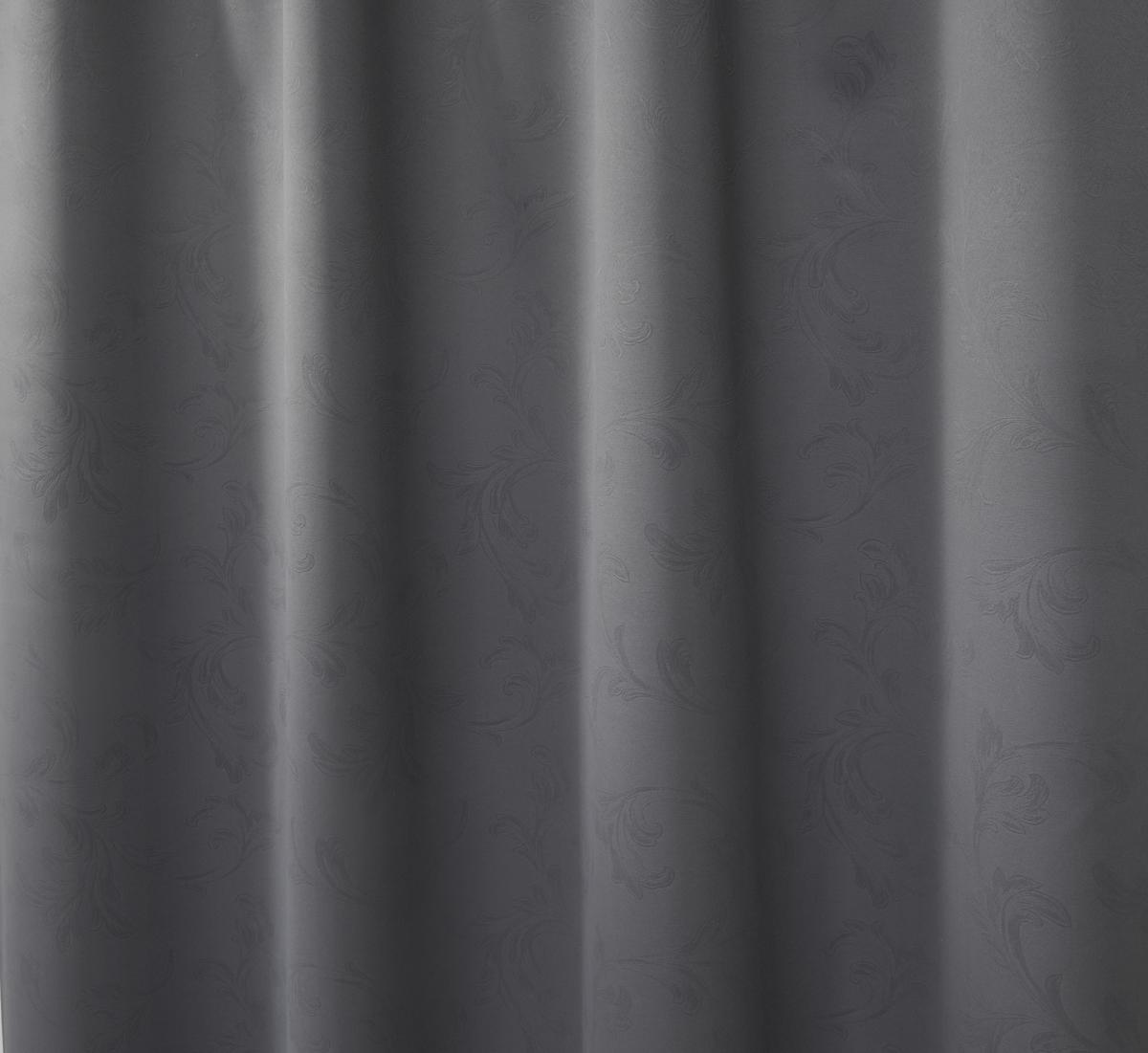 ZATEMŇOVACÍ ZÁVĚS ALVA - antracitová, Moderní, textil (140/245cm) - Premium Living