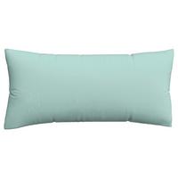 Kopfpolsterbezug Woven Satin - Türkis, Basics, Textil (40/80cm) - Schlafgut