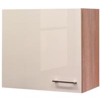 Horní kuchyňská skříňka Nepal H60 - Sonoma dub/kašmírová, Moderní, kov/kompozitní dřevo (60/54,8/32cm) - MID.YOU