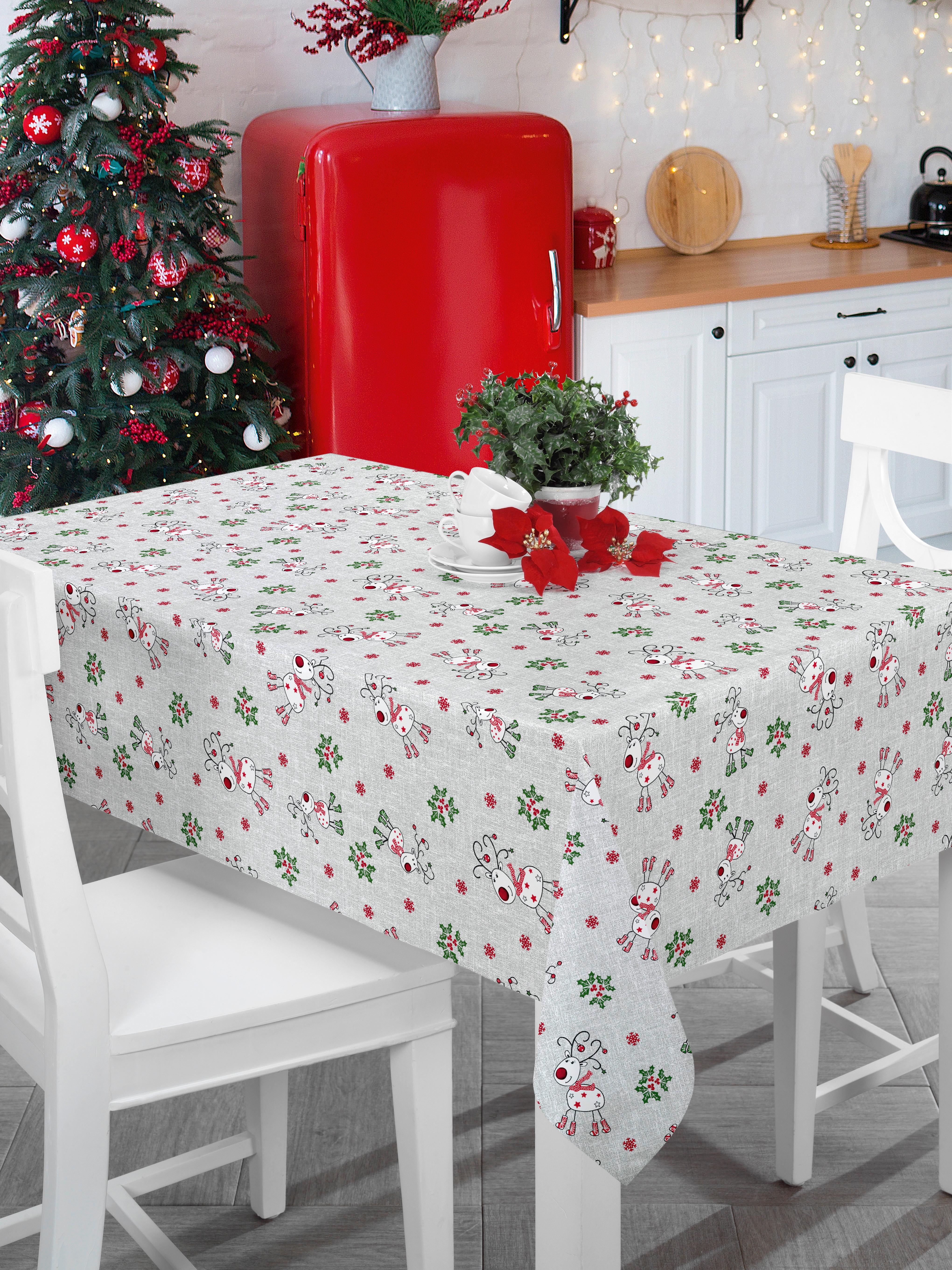 TISCHDECKE BxL: 130x160 cm - Multicolor, ROMANTIK / LANDHAUS, Textil (130/160cm) - James Wood