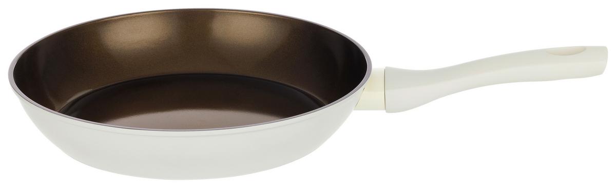 Pfannenset 2-teilig Metall/Kunststoff - Creme/Kupferfarben, Basics, Kunststoff/Metall - James Wood