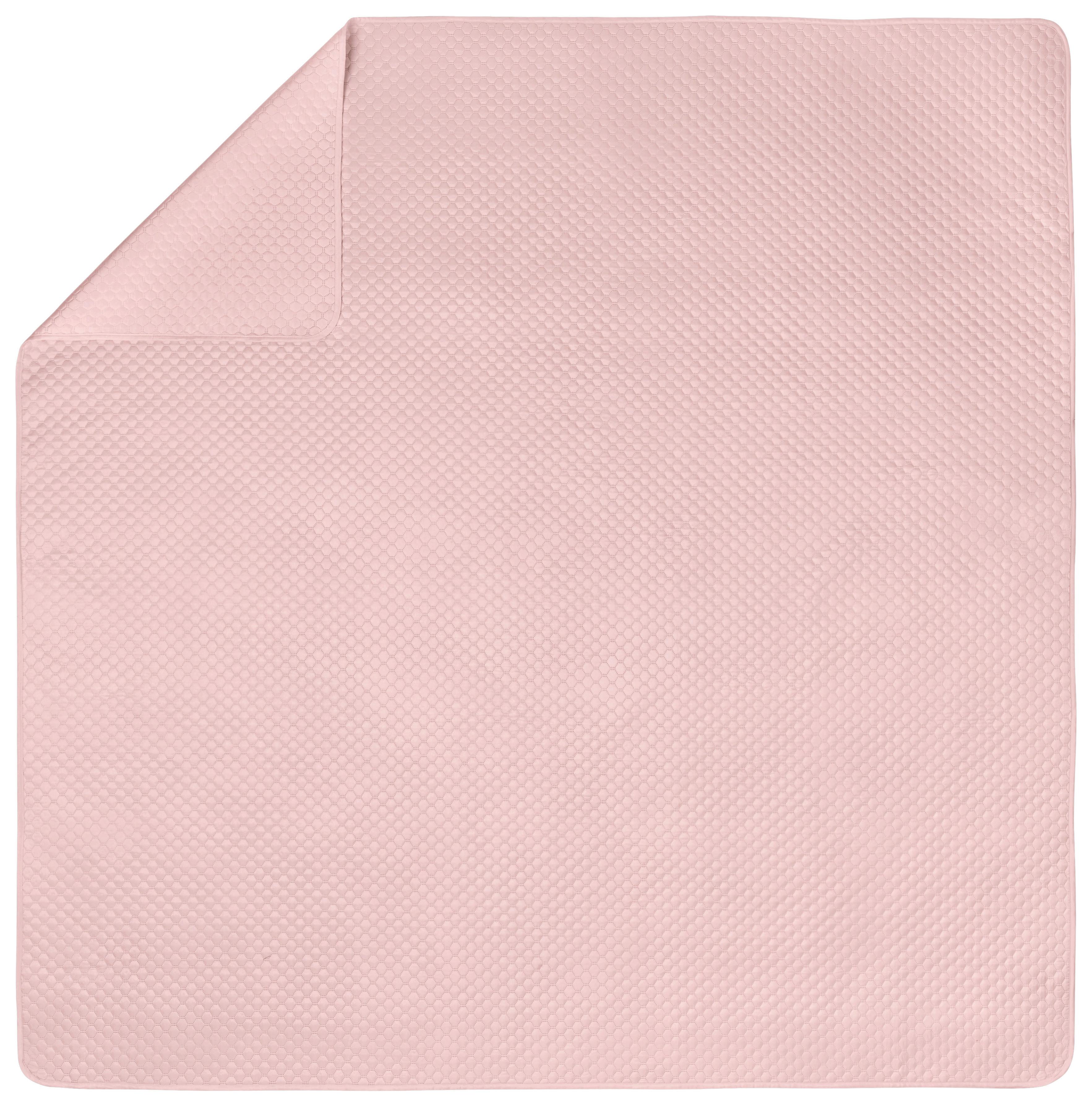 Denní Deka Grazyna, 230/230cm - růžová, textil (230/230cm) - Modern Living