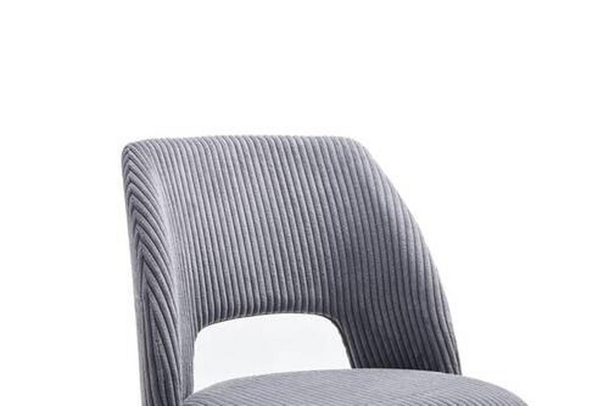 Židle Zoe šedá - šedá/černá, Lifestyle, kov/textil (51/82/57cm) - Mömax
