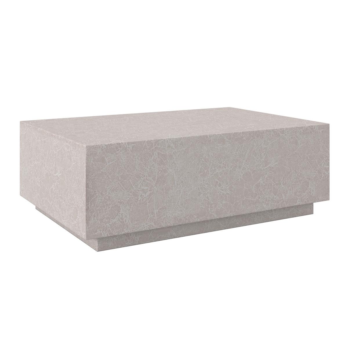 KONFERENČNÍ STOLEK MARCEL - béžová, Moderní, kompozitní dřevo (120/35/80cm) - Bessagi Home