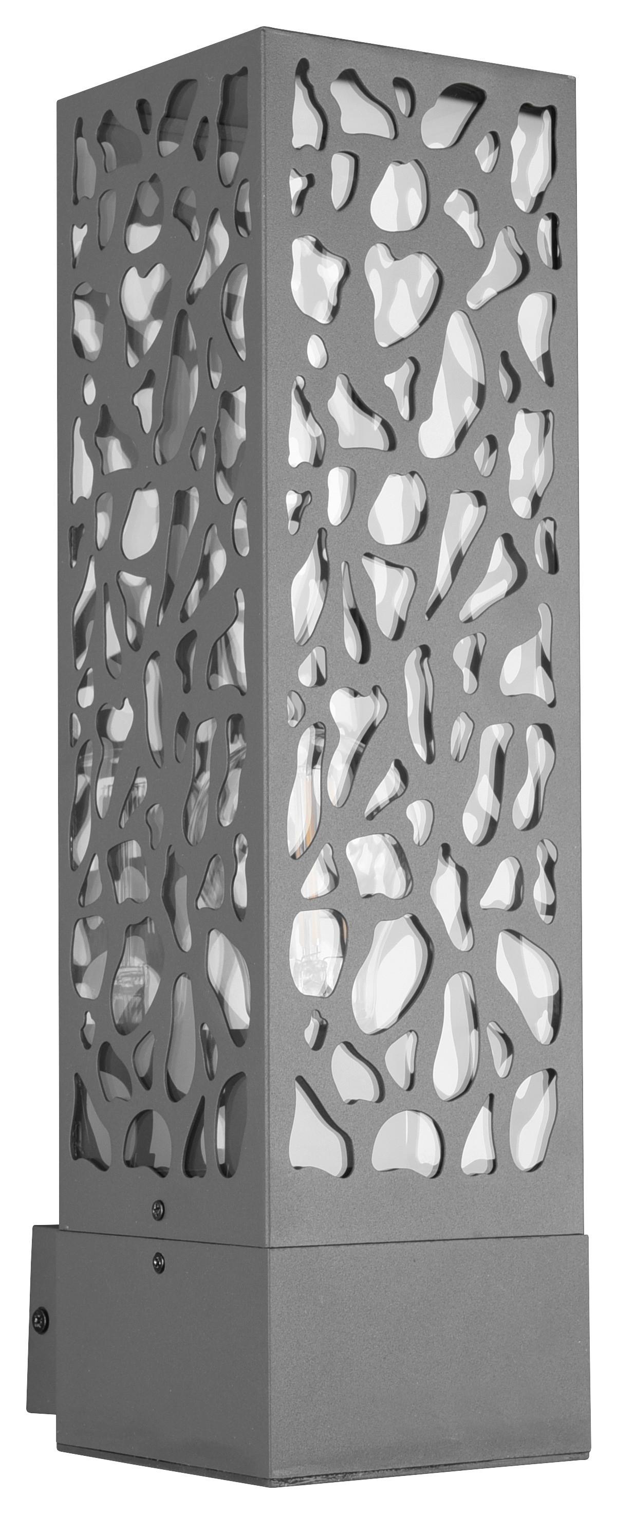 Wandleuchte Cooper 1-Flammig Outdoor - Anthrazit, LIFESTYLE, Metall (14/36/10cm) - Trio Leuchten