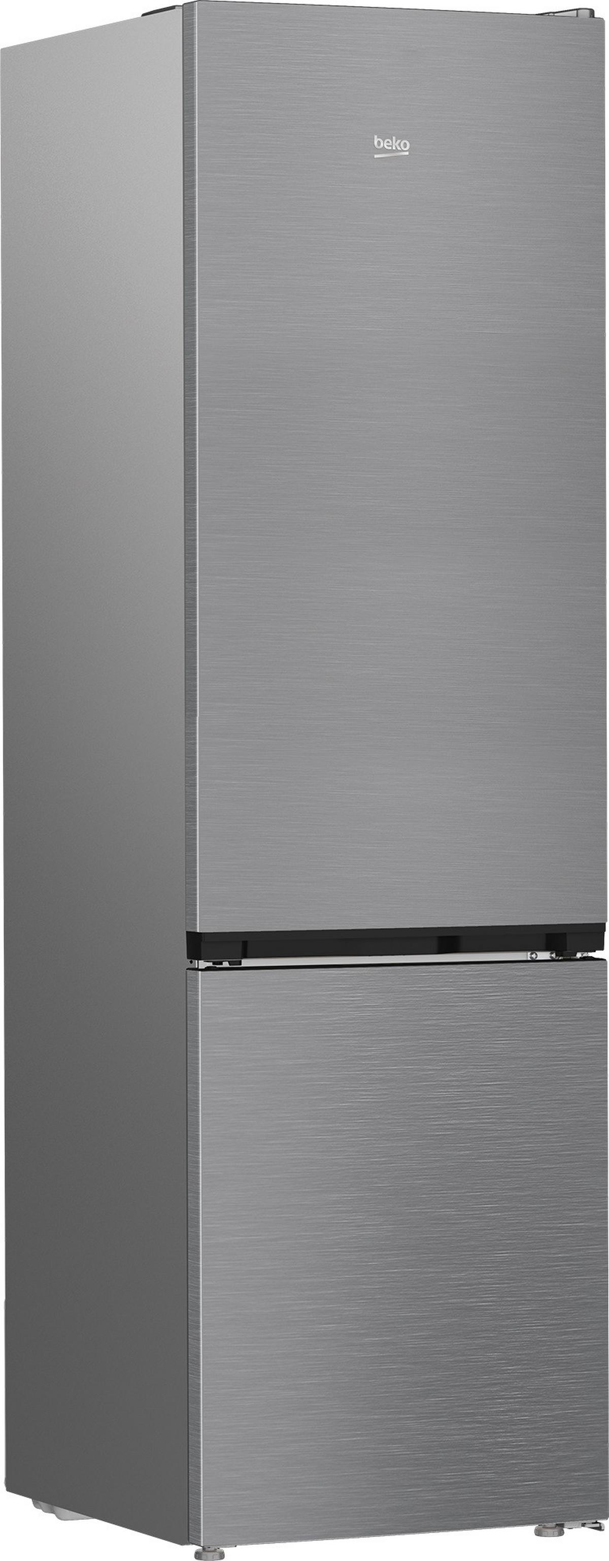 Kühl-Gefrier-Kombi B5RCNA416HX B, Nutzinhalt gesamt 415 L - Edelstahlfarben, Basics (59,5/203,5/67,3cm) - Beko