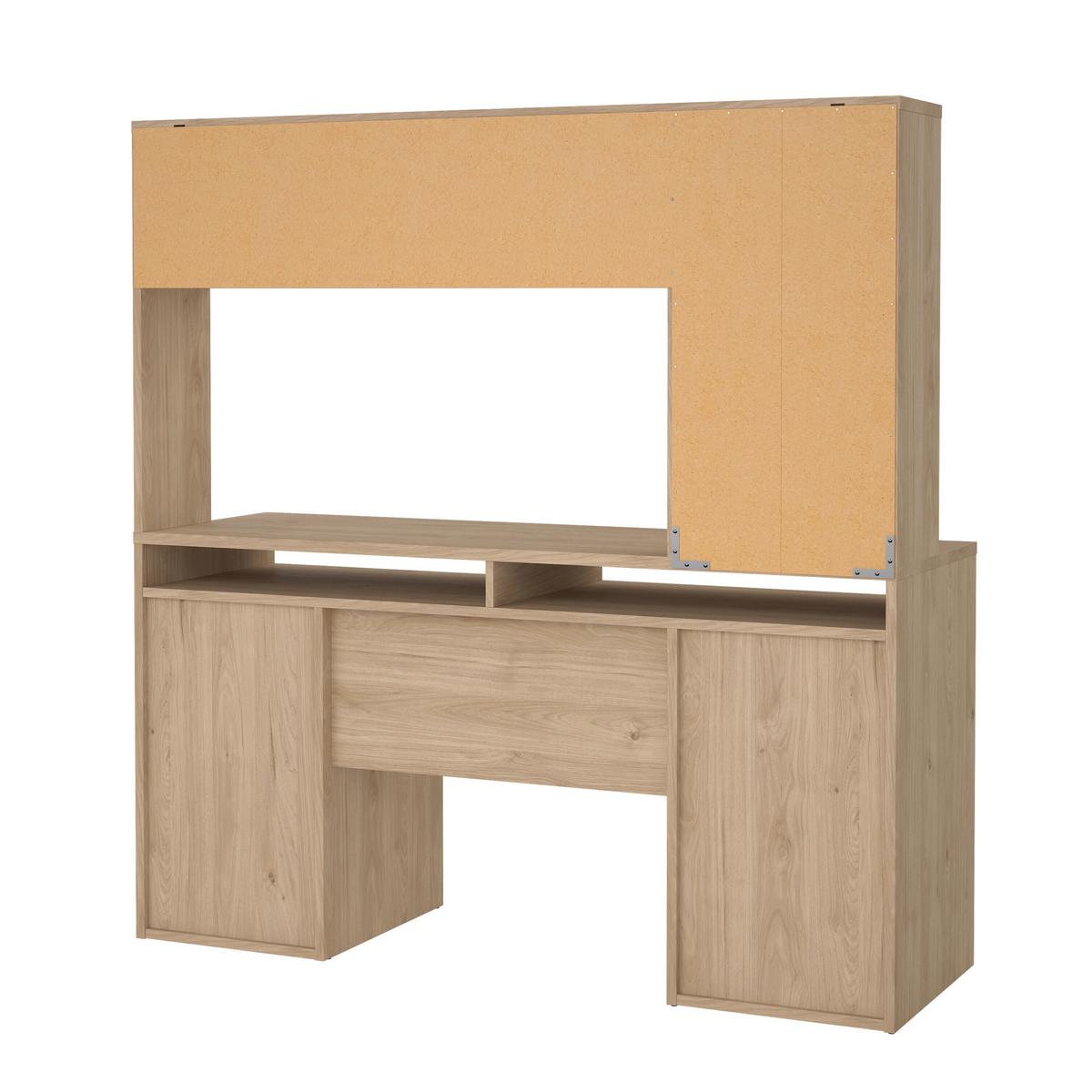 Schreibtisch Function Plus Eichefarben, L: 149 cm - Eichefarben, MODERN, Holzwerkstoff (149/48,2/156,2cm) - MID.YOU