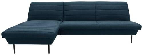 Ecksofa Looks Ix Dunkelblau - Schwarz/Dunkelblau, Design, Textil (168/274cm) - LOOKS by W.Joop