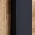 Schwebetürenschrank + Led 270cm , Graphit/Eiche Dekor - Eichefarben/Graphitfarben, KONVENTIONELL, Holzwerkstoff (270/225,5/60cm) - James Wood