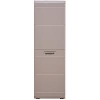 Garderobenschrank Auris Eichefarben B: 52 Cm - Eichefarben/Grau, MODERN (52/164/37,1cm) - Luca Bessoni