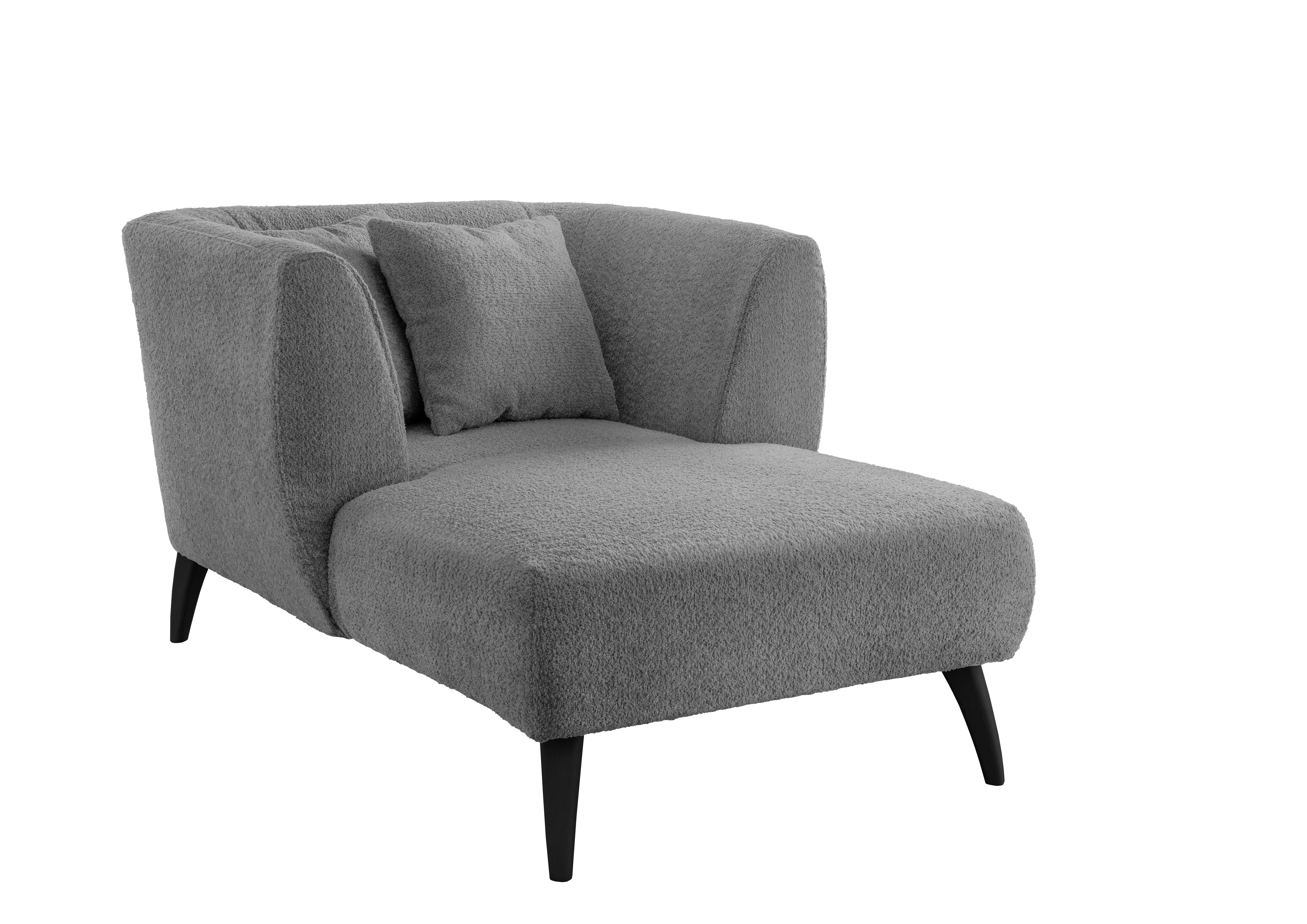 XXL-Sessel inkl. Zierkissen Colori Anthrazit - Anthrazit/Schwarz, MODERN, Textil (108/84/155cm) - MID.YOU