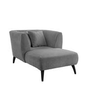 XXL-Sessel inkl. Zierkissen Colori Anthrazit - Anthrazit/Schwarz, MODERN, Textil (108/84/155cm) - MID.YOU