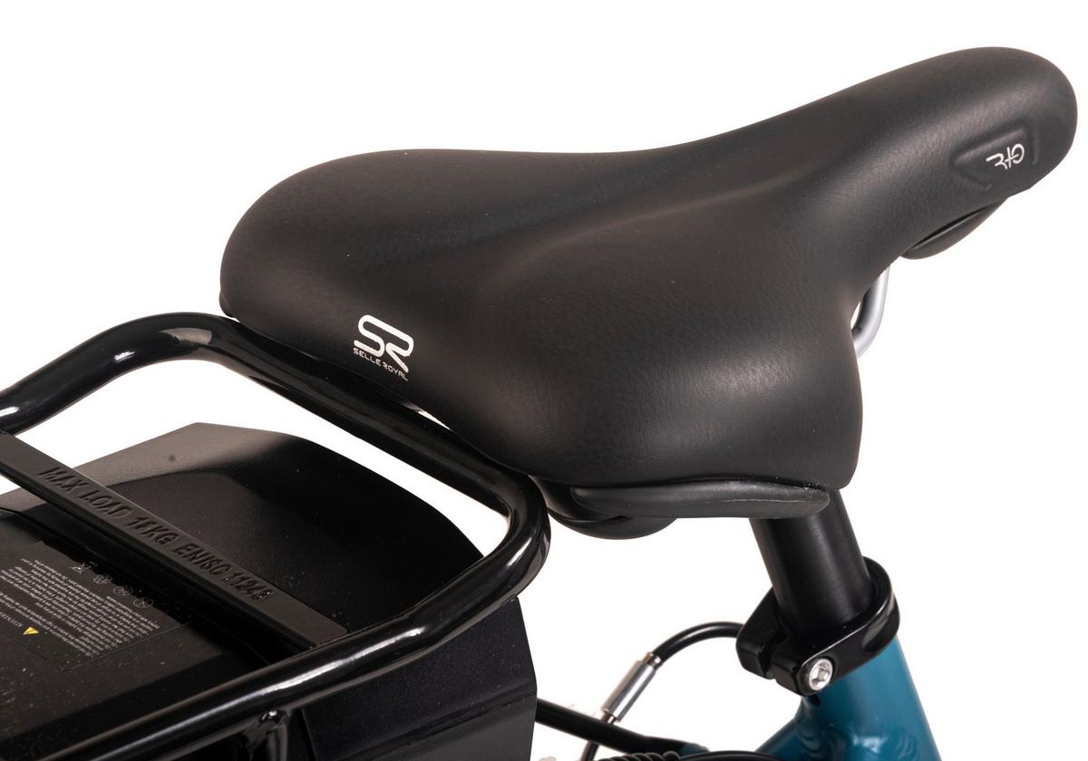 Elektrofahrrad Hollandia Optima Basic - Blau, Basics, Metall (21/116/188cm) - KS Cycling
