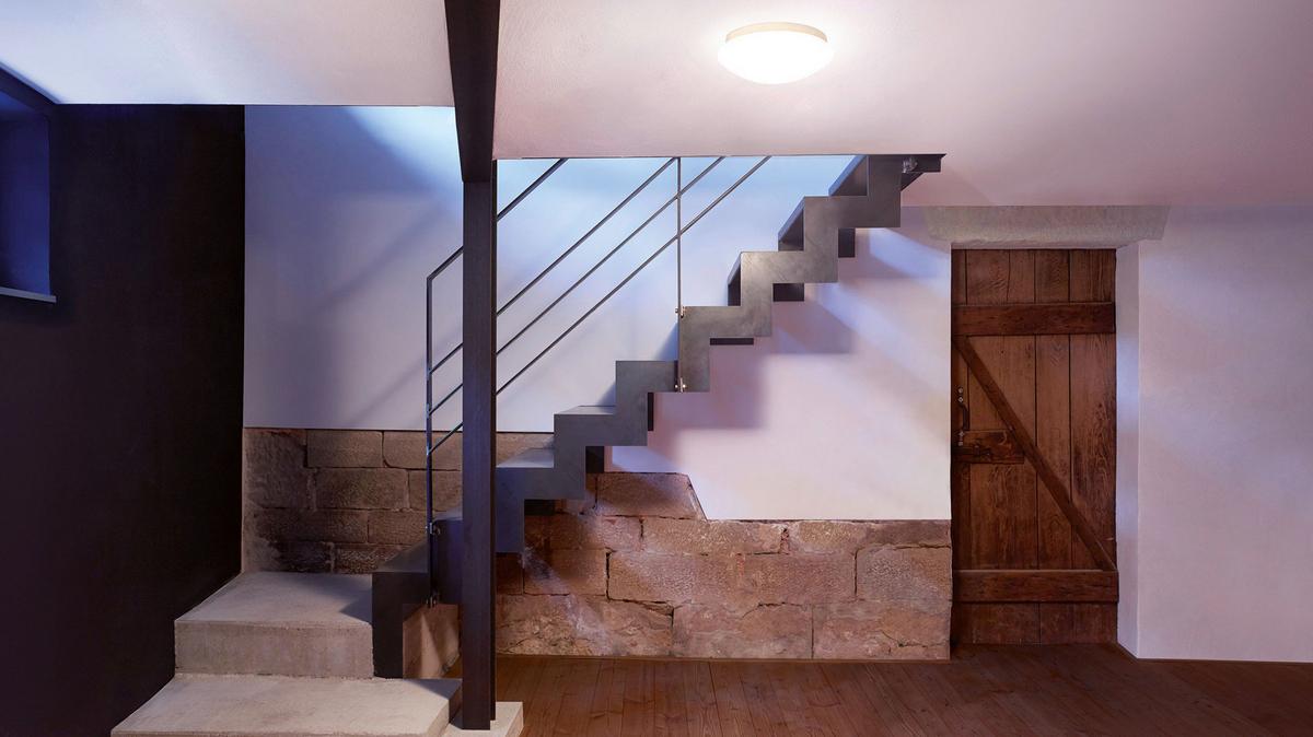 Led-deckenleuchte Rs 16 S Led Weiß - Weiß, Design, Glas (27,5/9,5cm) - Steinel