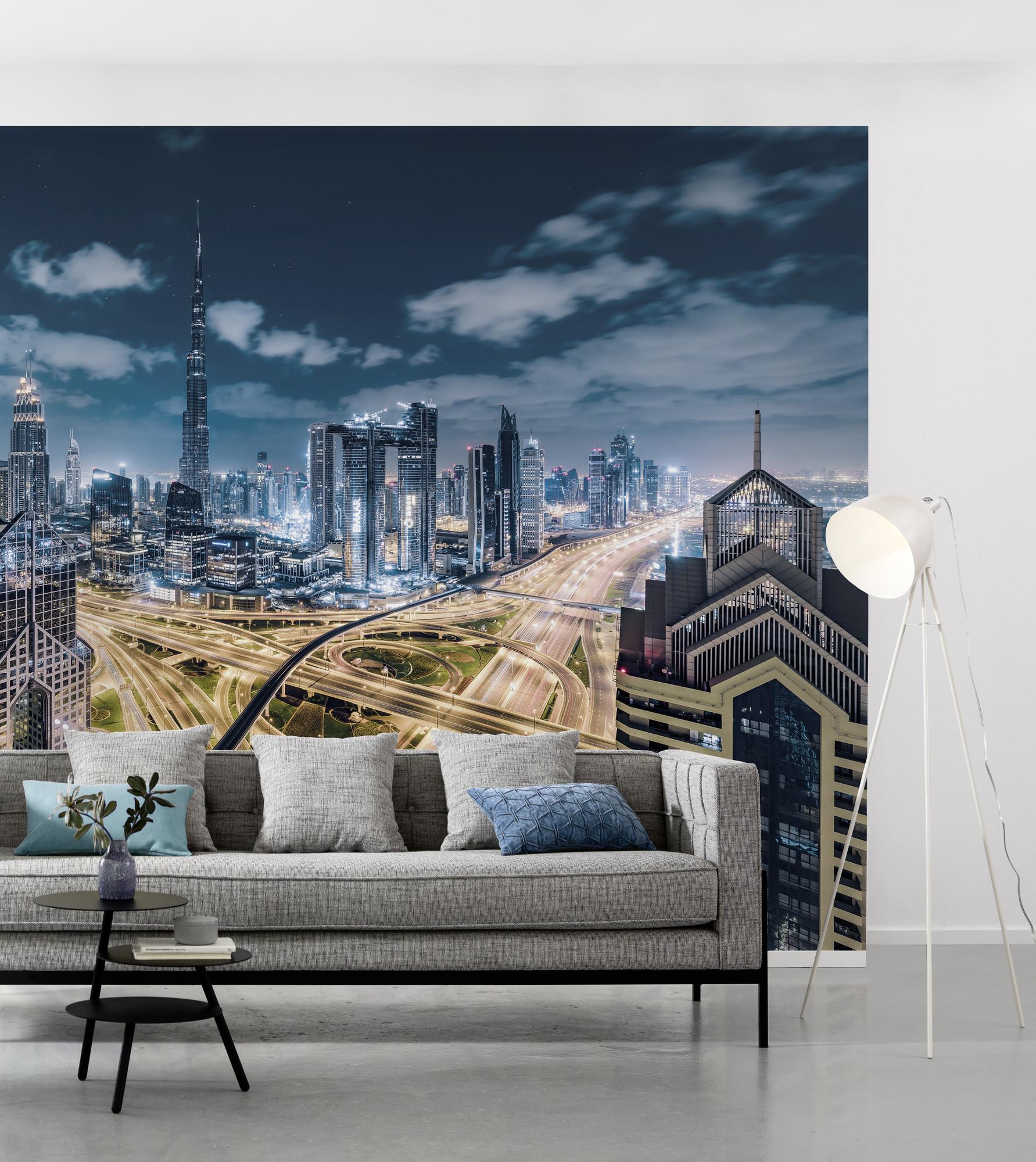 Fototapete 1001 Nacht - Multicolor, Trend, Textil (450/280cm)