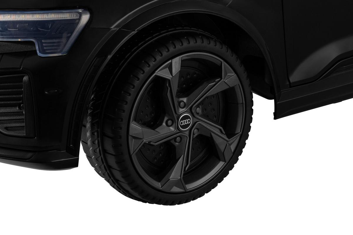 ELEKTRO-KINDERAUTO AUDI TTS - Schwarz, Trend, Kunststoff/Metall (99/54/46cm) - BUNINO