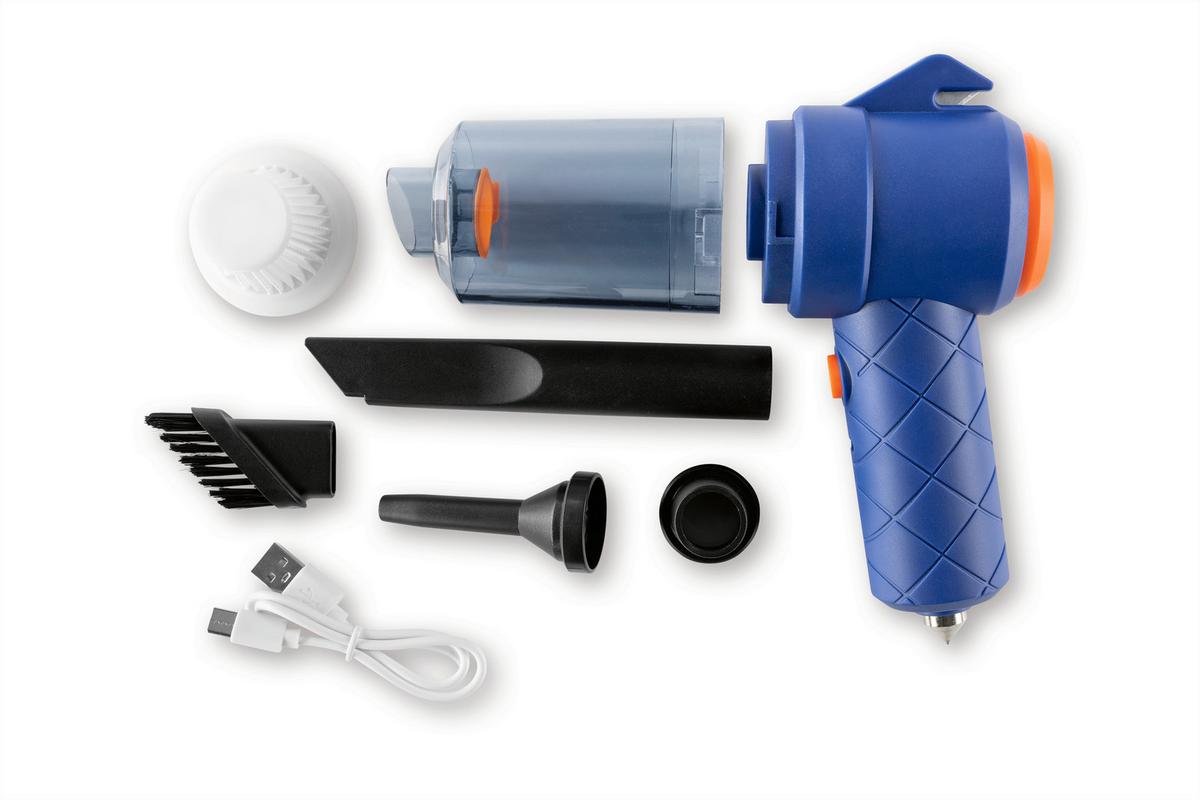 Akku-handstaubsauger Kks 15439 - Blau/Orange, Basics, Kunststoff/Metall (33,5/17/5,5cm)