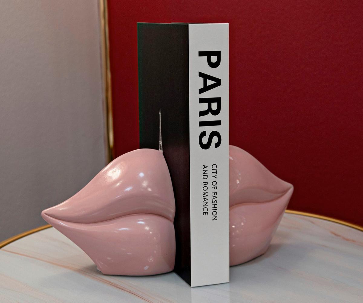 Skulptur Kunststoff, Pink - Basics, Kunststoff (27/13/9cm)