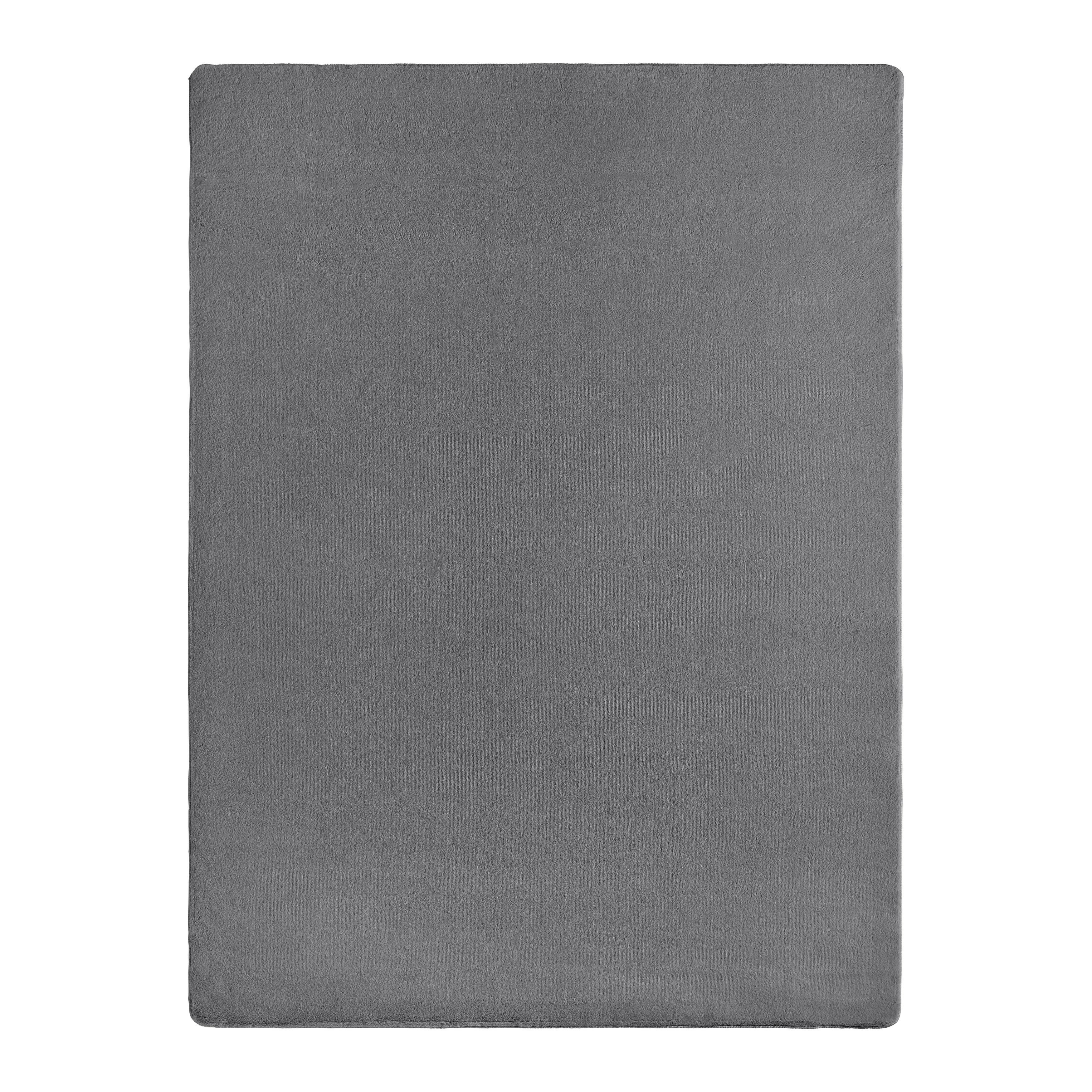 KOŽUŠINOVÝ KOBEREC PÄLSA - sivá, Konventionell, textil (160/230cm) - Mömax