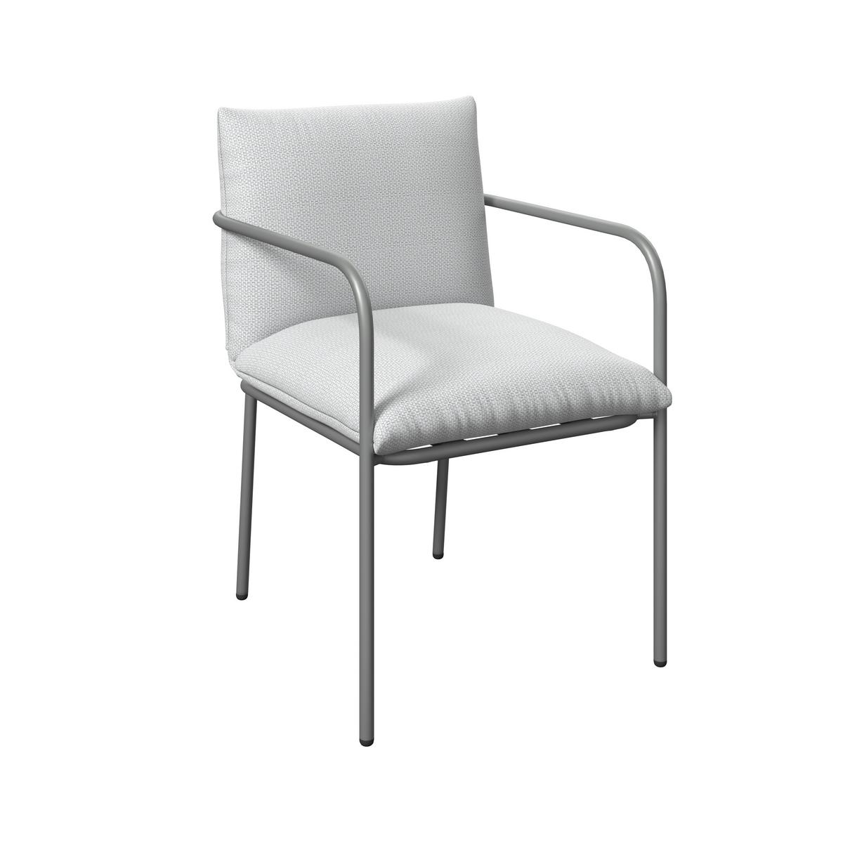 ZAHRADNÍ SESTAVA KANADA - krémová/světle šedá, Moderní, kov/textil