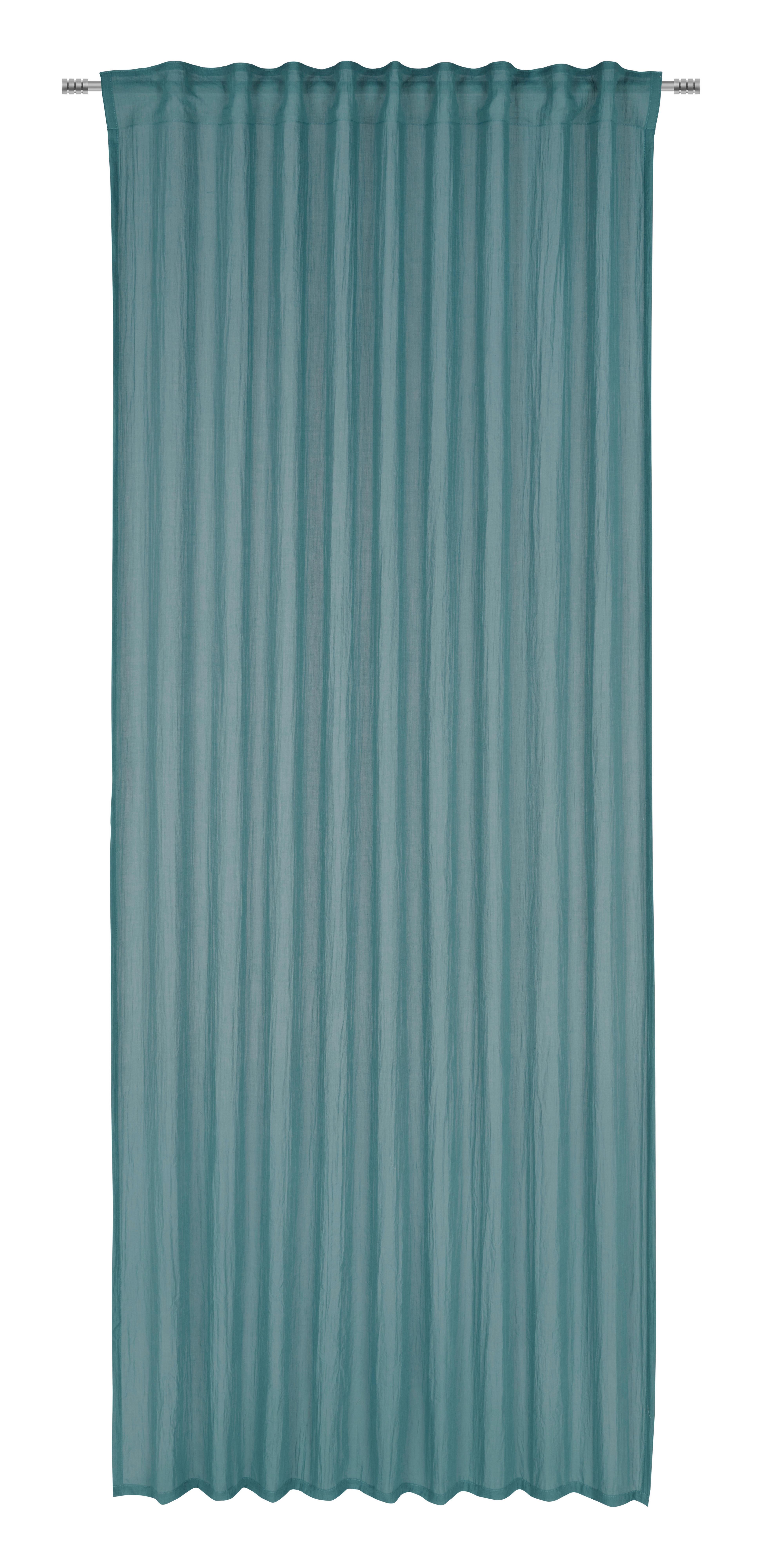 Hotový Záves Ramona, 135/245cm, Modrá - svetlomodrá, Moderný, textil (135/245cm) - Modern Living