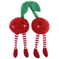 Dekokirsche Cherry -Paz- - Rot/Weiß, KONVENTIONELL, Textil (23/8/37cm) - Luca Bessoni