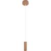 Hängeleuchte 8520145 madera - Eichefarben/Weiß, Natur, Holz (10/90-140cm)