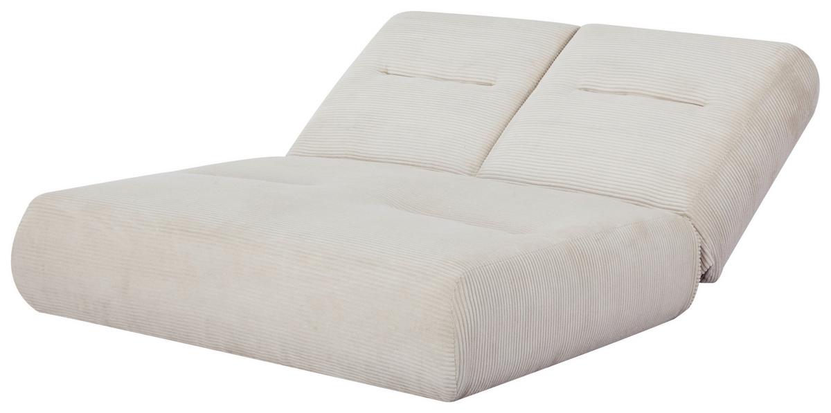 Schlafsofa Luna Beige B: 159 Cm - Beige, Design, Textil (159/88/160cm) - Livetastic