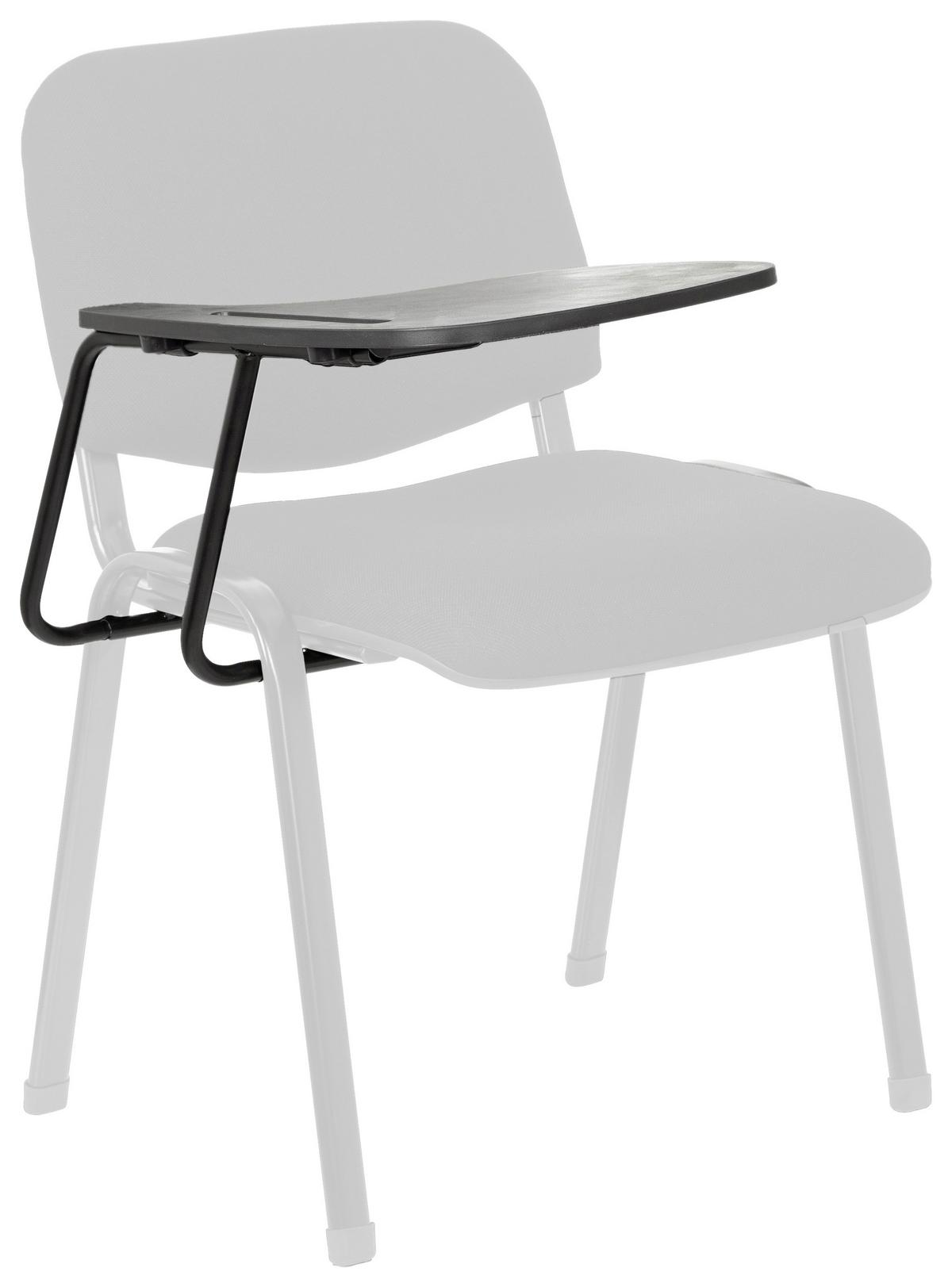 Tabletttisch Metall/kunststoff L 30 Cm - Schwarz, Basics, Kunststoff/Metall (30/40/20cm) - MID.YOU