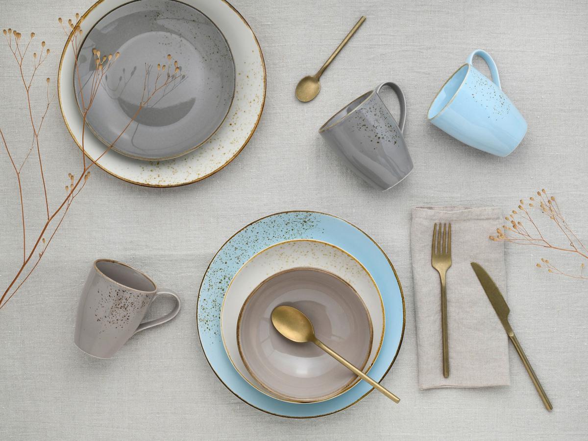 Kombiservice für 4 Personen Nature Skandinavia - Multicolor, Trend, Keramik - Creatable