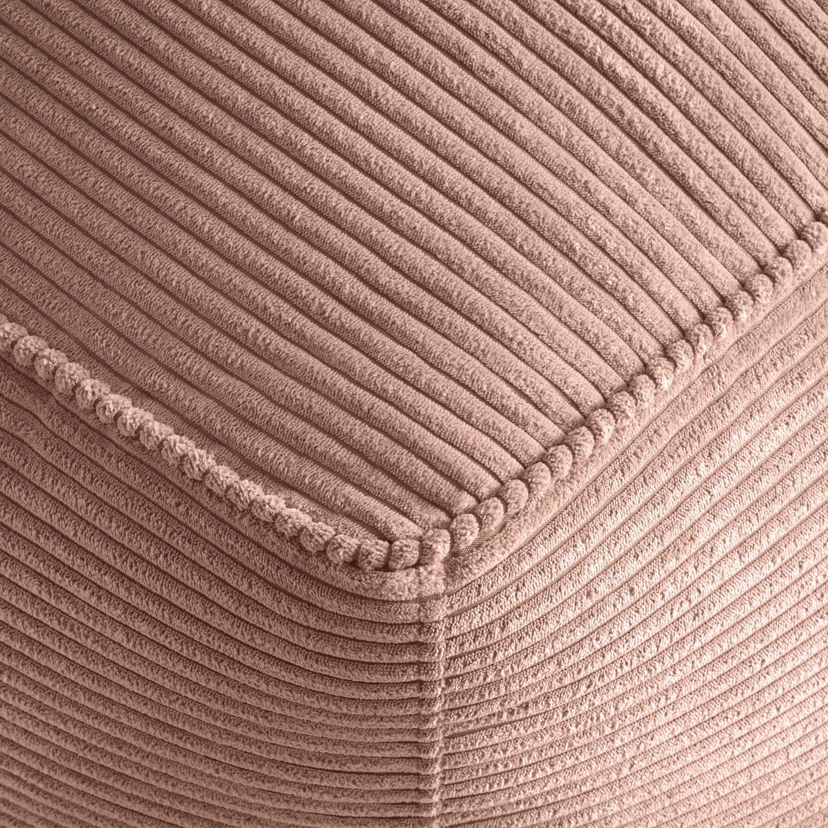 Sedací vak CAROLINE, růžový manšestr, max. 90 kg - růžová, Moderní, textil (75/84/88cm) - Mömax