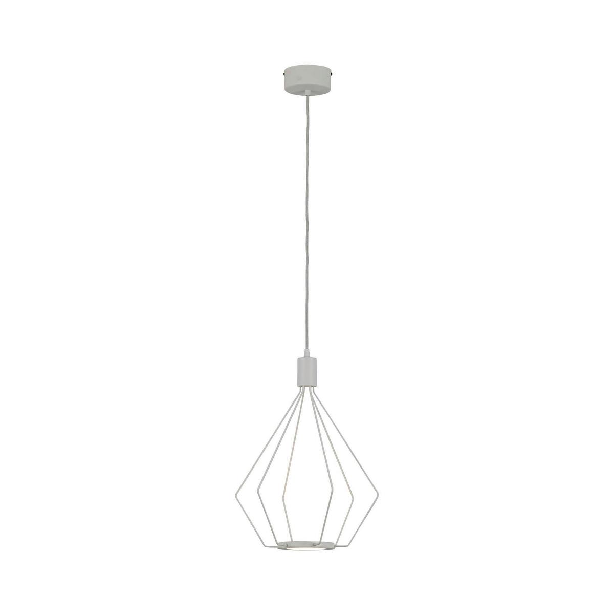 Hängeleuchte 39319_cados - Weiß, KONVENTIONELL, Kunststoff/Metall (30,5/150cm) - Eglo