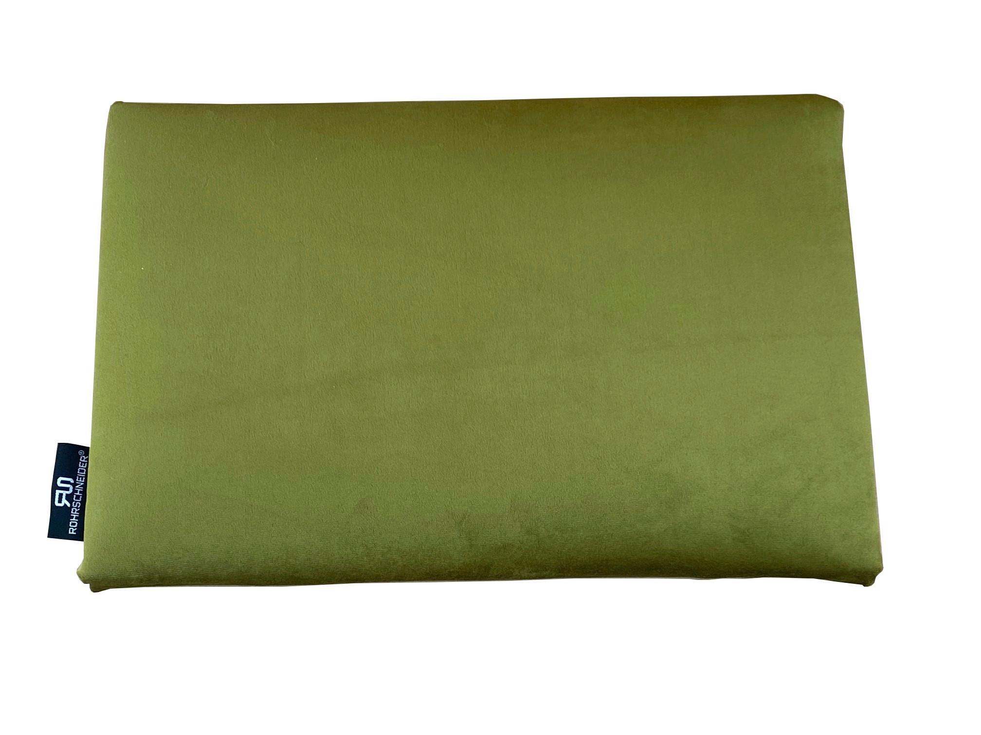 Haustierkissen Jerry Olivgrün L: 40 Cm - Olivgrün, Holzwerkstoff/Textil (40/26/3cm)