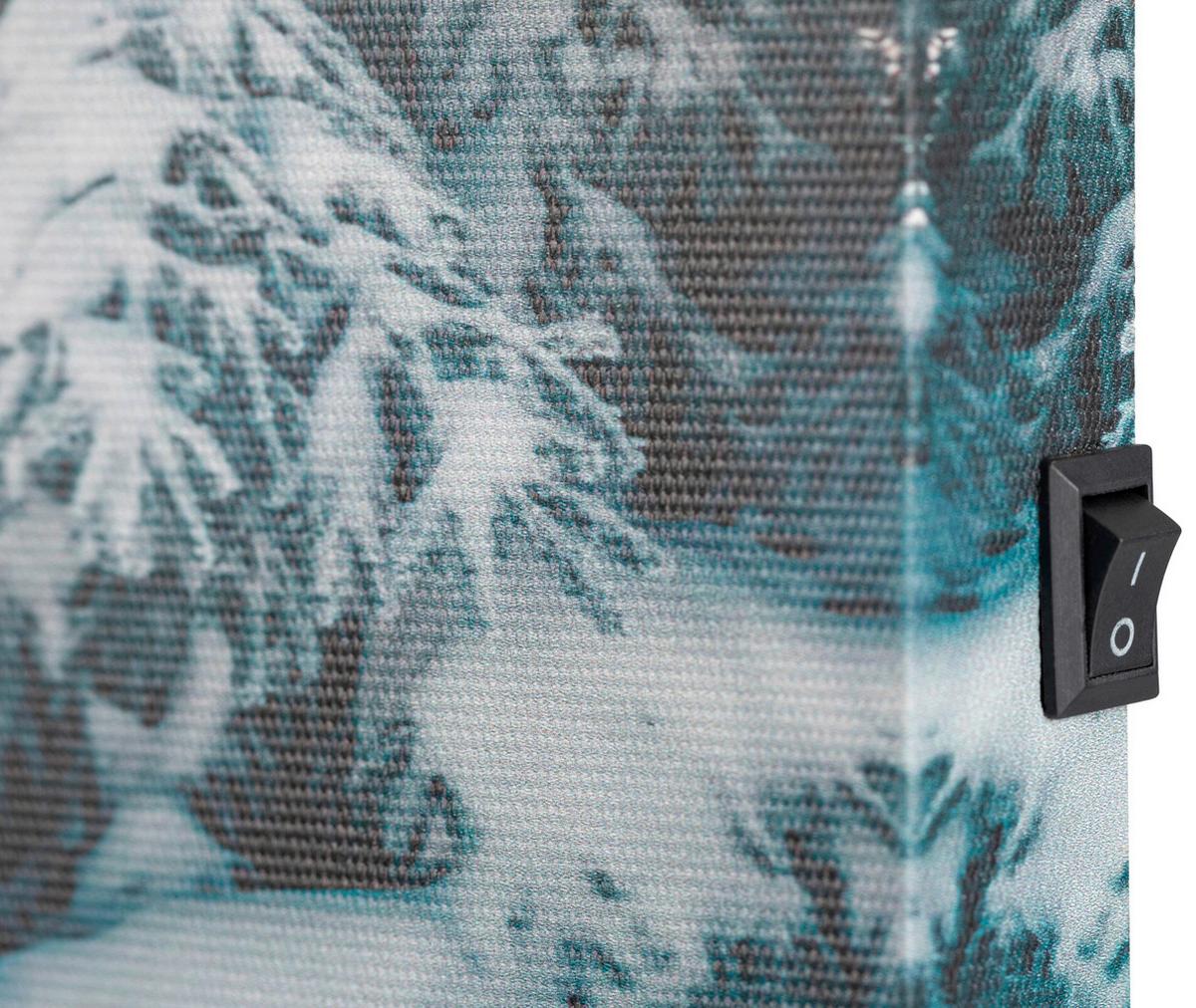 LEINWANDBILD Charleen - Grauweiß/Graugrün, KONVENTIONELL, Holz/Textil (40/30/2,5cm) - Luca Bessoni