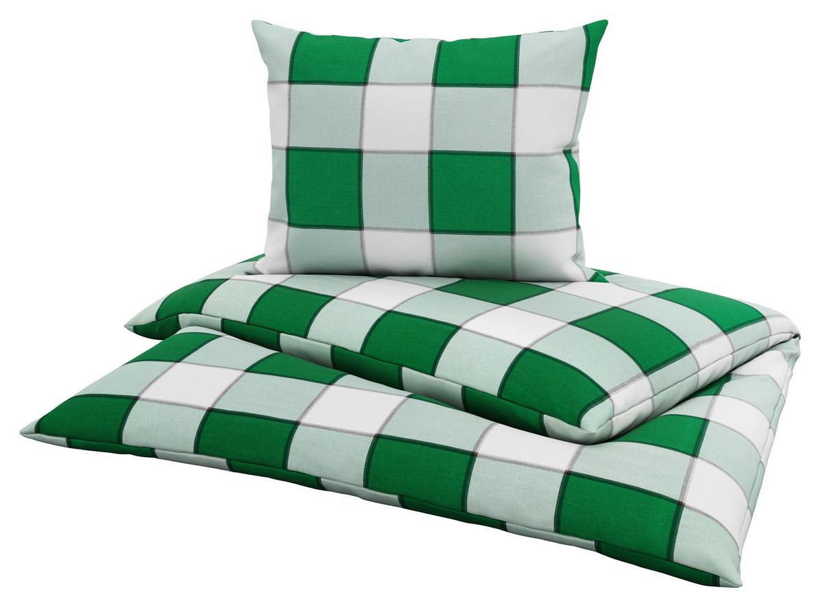 Ágyneműhuzat-garnitúra Trelleborg - zöld, Modern, textil - Luca Bessoni