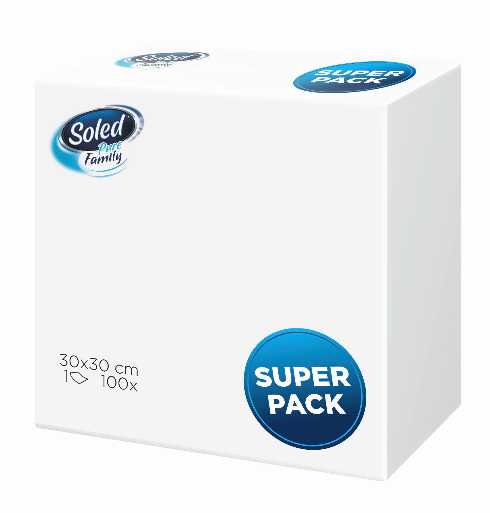 Serviette Soled Prägeservietten