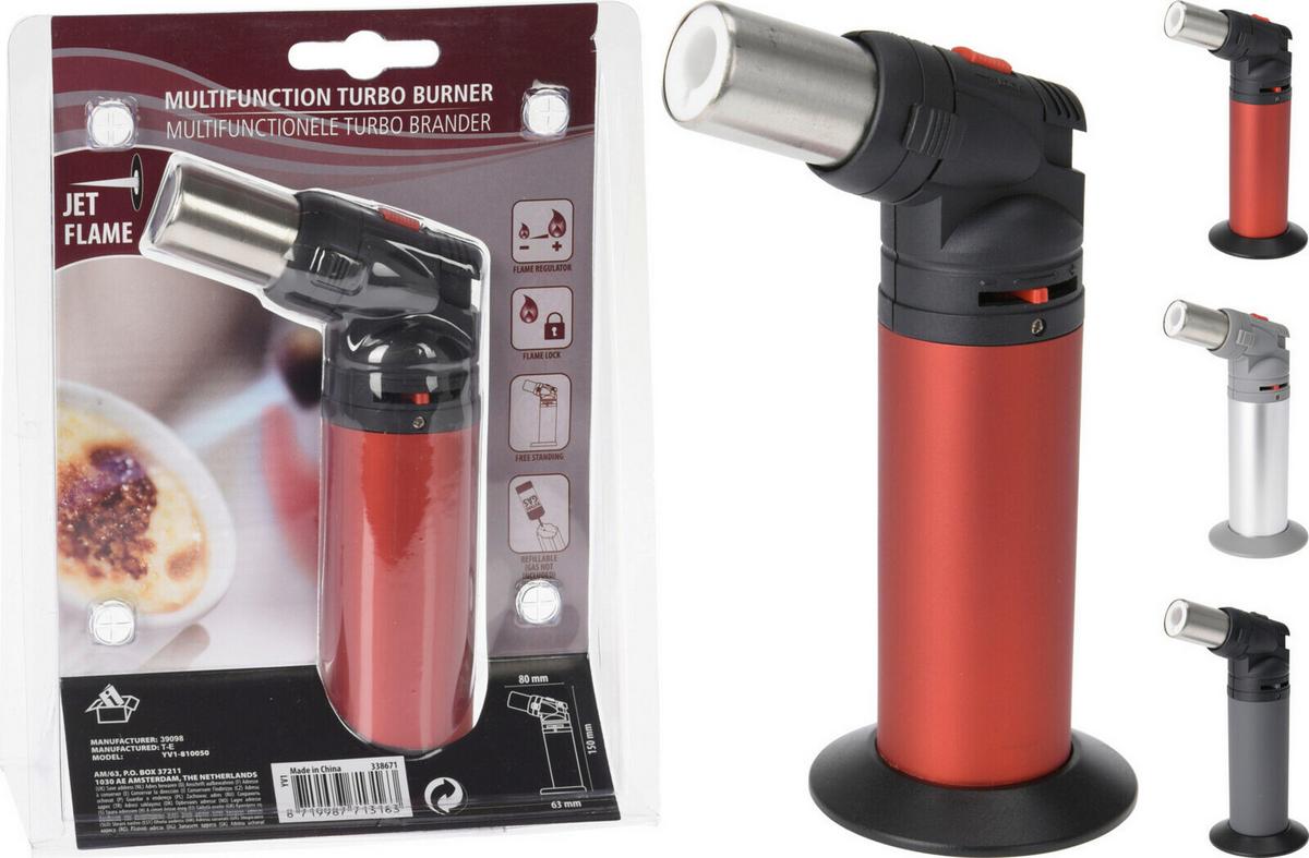 Mini plynový horák FLAMBOVACIA PIŠTOĽ - Basics (17.2/19.3/14.8cm)