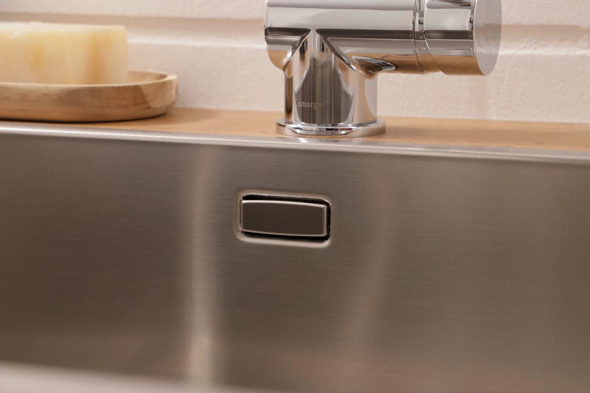 Spüle Respekta Inox Edelstahl Bxt: 49x44 cm - Edelstahlfarben, Trend, Metall (49/22,5/44cm) - Respekta