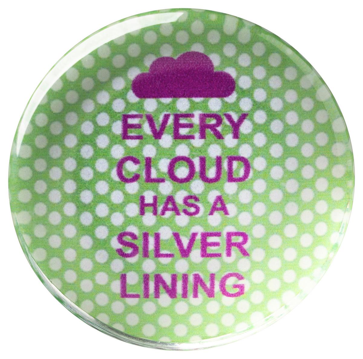 KÜHLSCHRANKMAGNET FINN - Multicolor, Basics, Glas (4cm) - Ondega