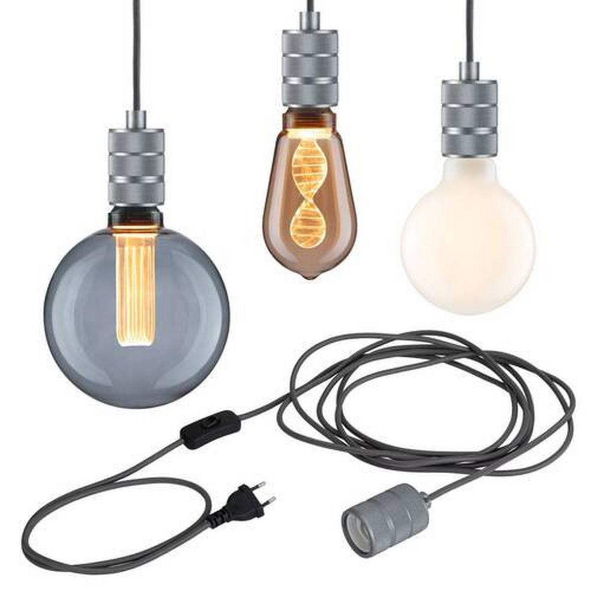 Hängeleuchte H: Ca. 100 Cm 1-Flammig - Basics (4,8/50,8cm) - Paulmann
