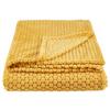 Kuscheldecke Belinda Honigfarben 130x170 cm - Honig, ROMANTIK / LANDHAUS, Textil (130/170cm) - James Wood