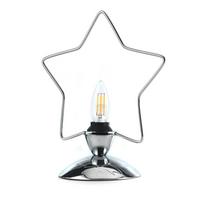 Kindertischleuchte 4983/L - Chromfarben, Design, Metall (27/12/40cm)