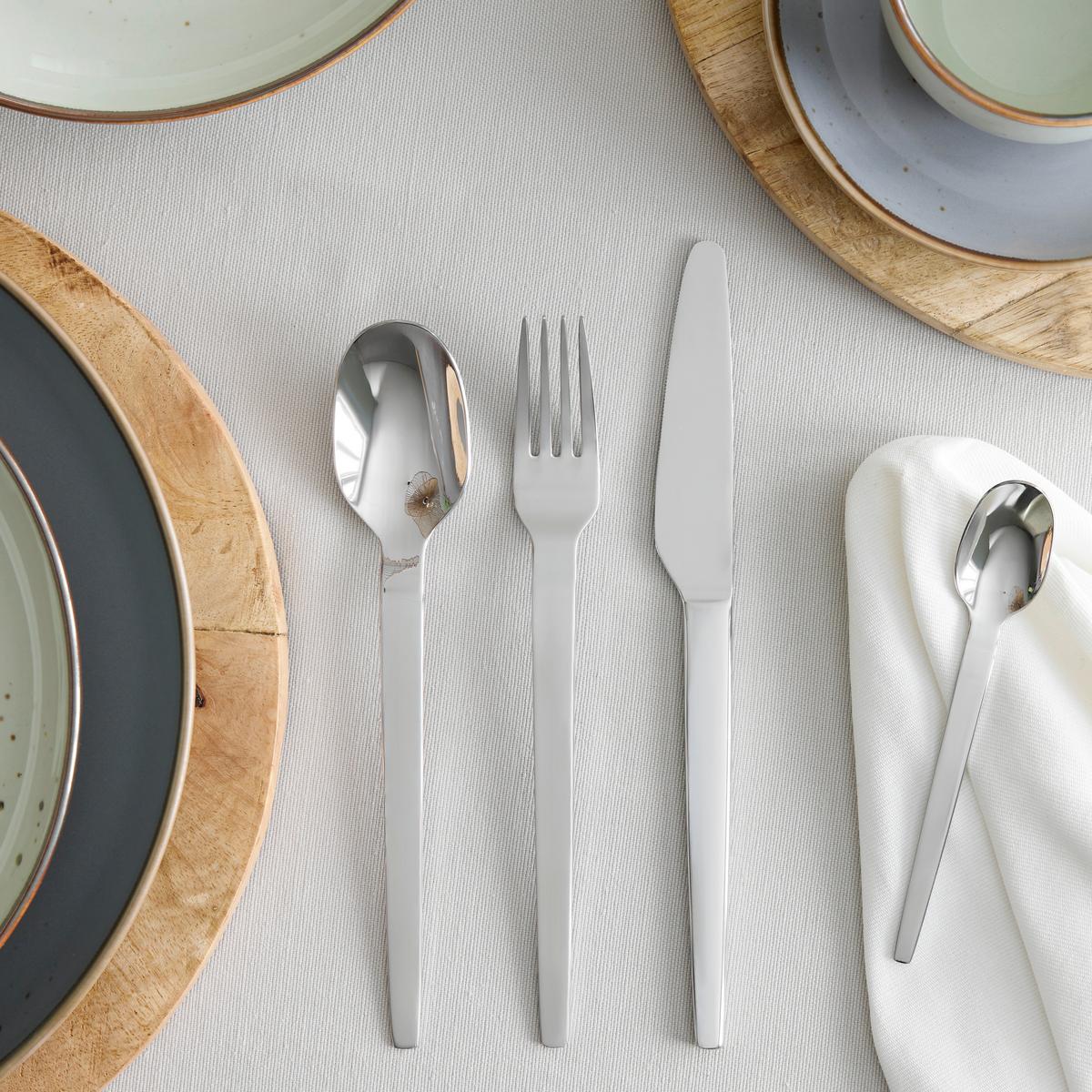 Sada příborů THI - barvy stříbra, Moderní, kov - Mömax