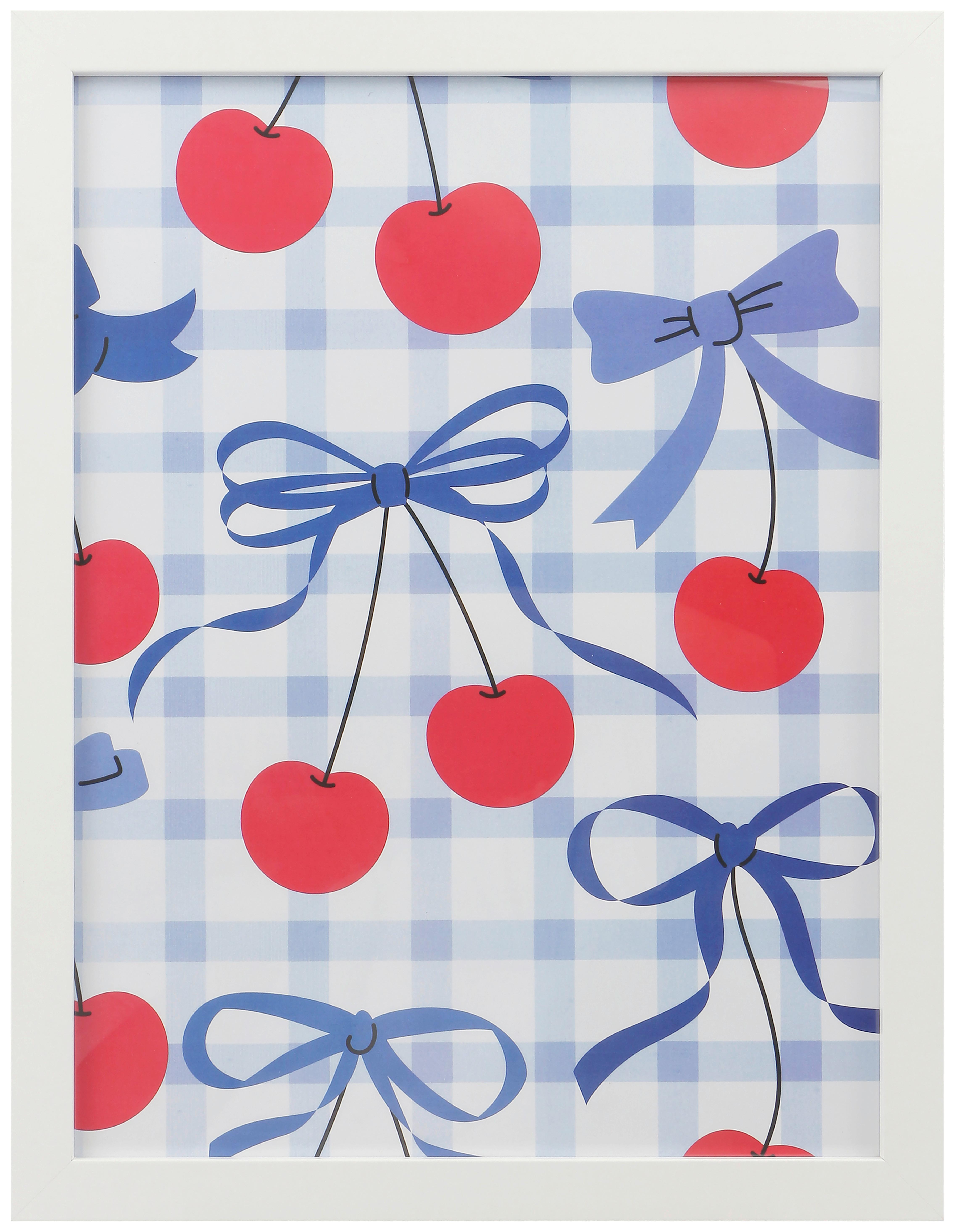 Bilderrahmen 30x40.cm Caralina Holz-Dekor Weiß, 33,5x43,5 cm