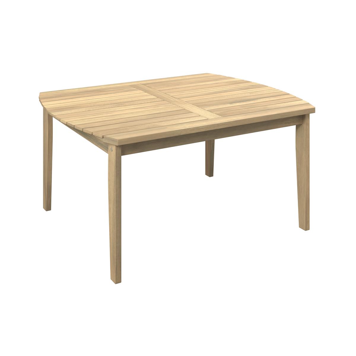 Loungegarnitur Birmingham - Grau/Akaziefarben, MODERN, Holz/Kunststoff (90/43/70cm) - Beldano