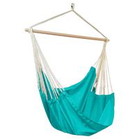 Hängesessel Chillax Türkis für Deckenmontage bis 100 kg - Türkis, KONVENTIONELL, Textil (120/130cm) - Ondega