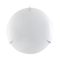 Deckenleuchte 1005/Plm - Weiß, KONVENTIONELL, Glas/Metall (40/40/9cm)