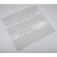 Duscheinlage Stones - Weiß, Kunststoff (50/50cm)