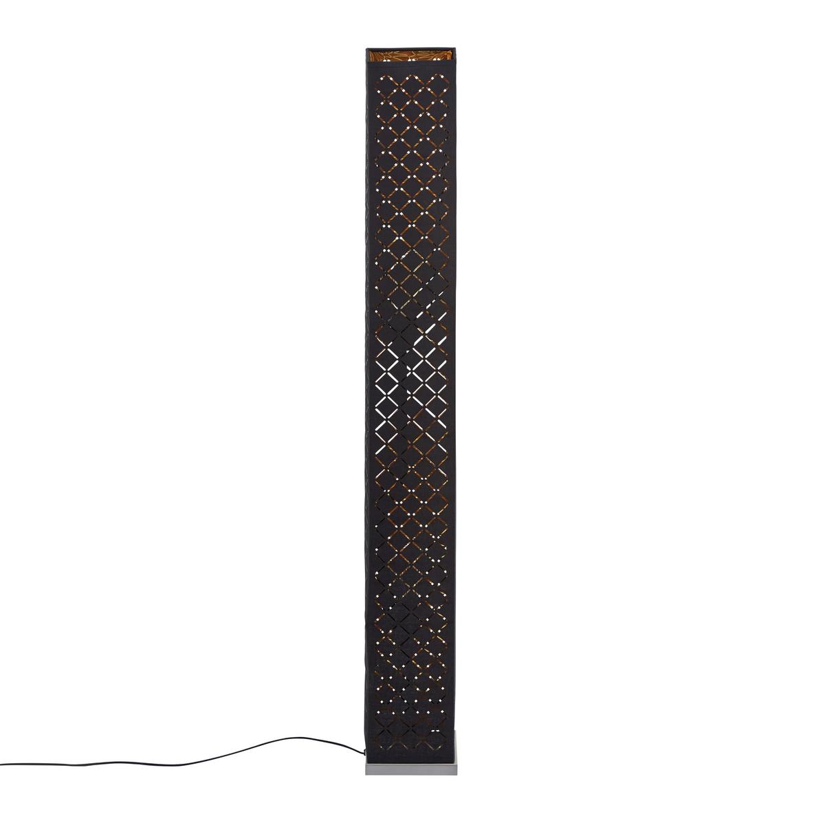 Stojací lampa Elin V: 118cm, 40 Watt - černá/barvy zlata, Lifestyle, kov/textil (15/118cm) - Mömax