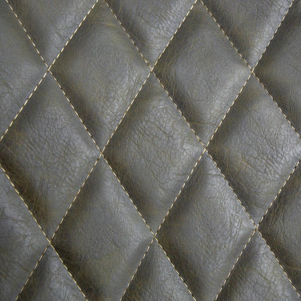 Barhocker-set Bowie - Schwarz/Grün, KONVENTIONELL, Textil/Metall (50/102/55cm) - MID.YOU